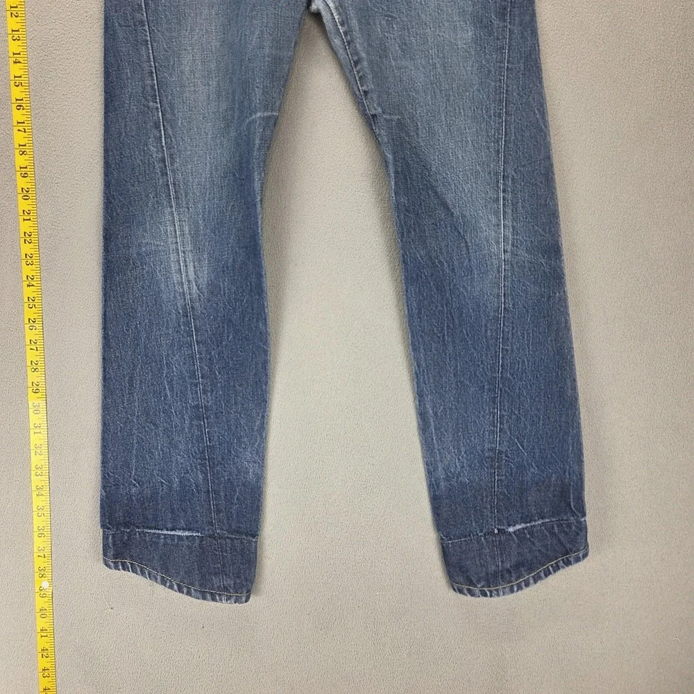 Vintage Levis Engineered Jeans Womens Blue Twisted One Pocket Zip Fly Fits 30x30